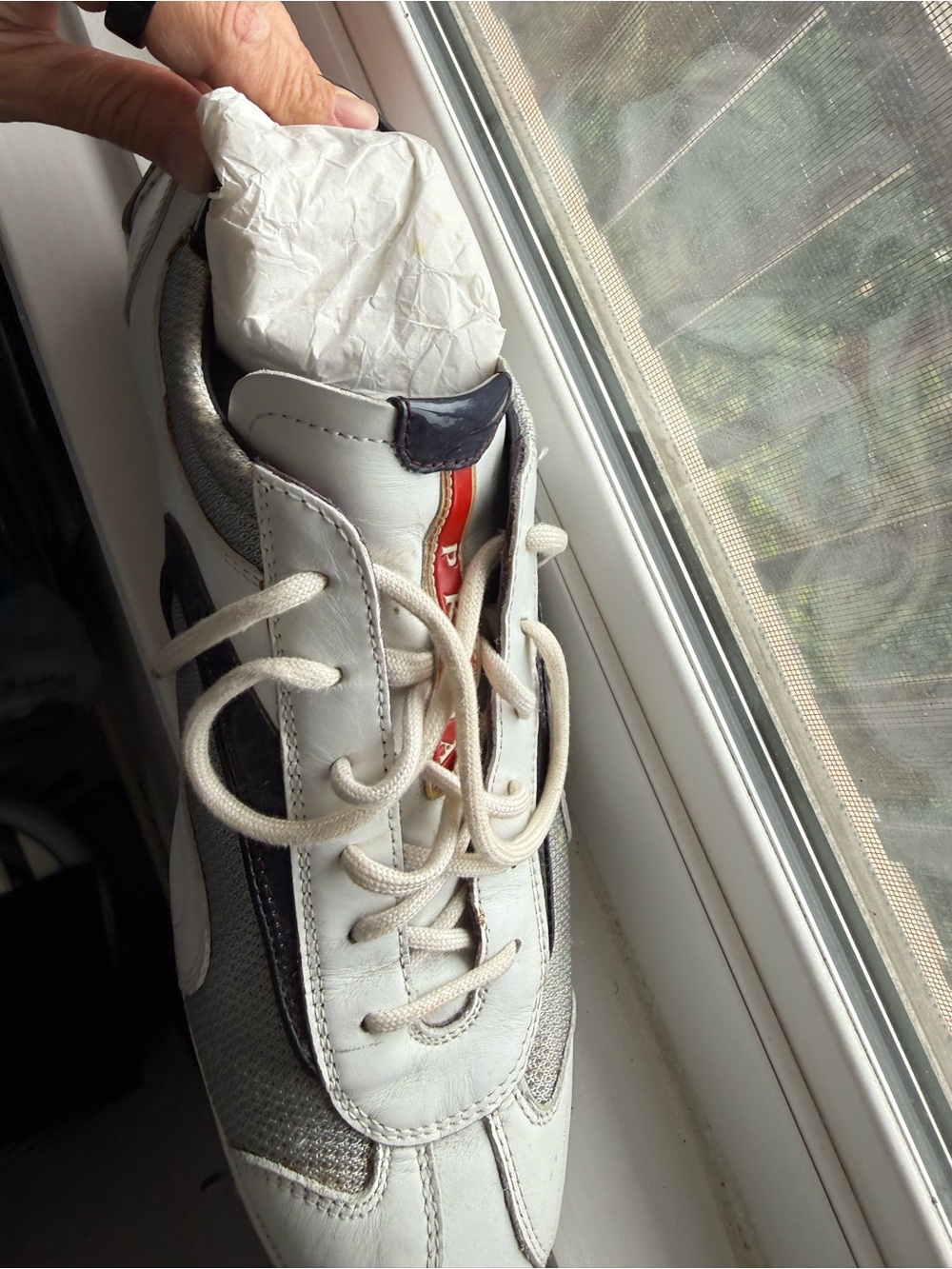 Prada Montecarlo men sneakers - Picture 3 of 3